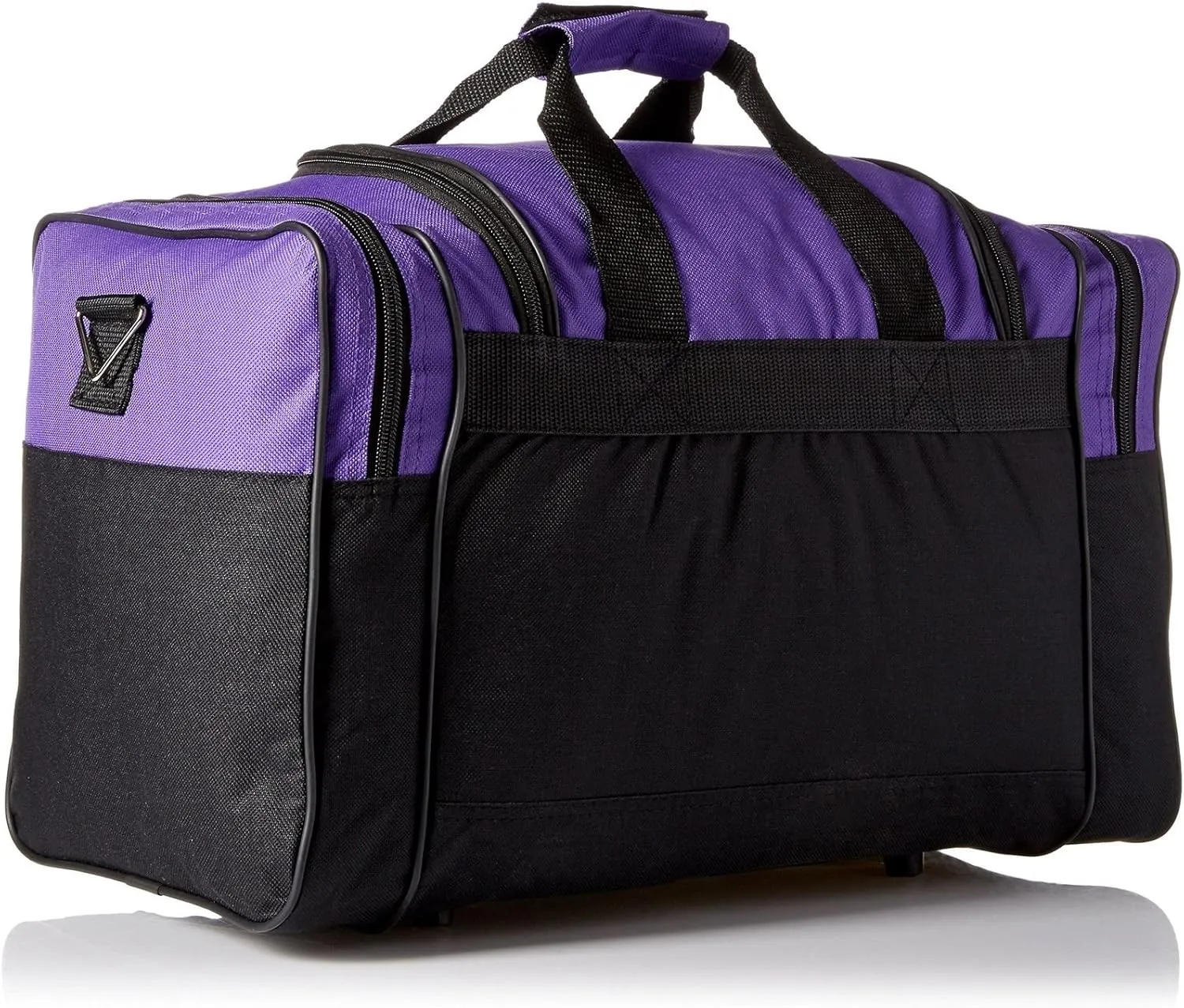 17" Blank Duffle Bag Duffel Travel Camping Outdoor Sports Gym Accessories Bag (17" - Purple)