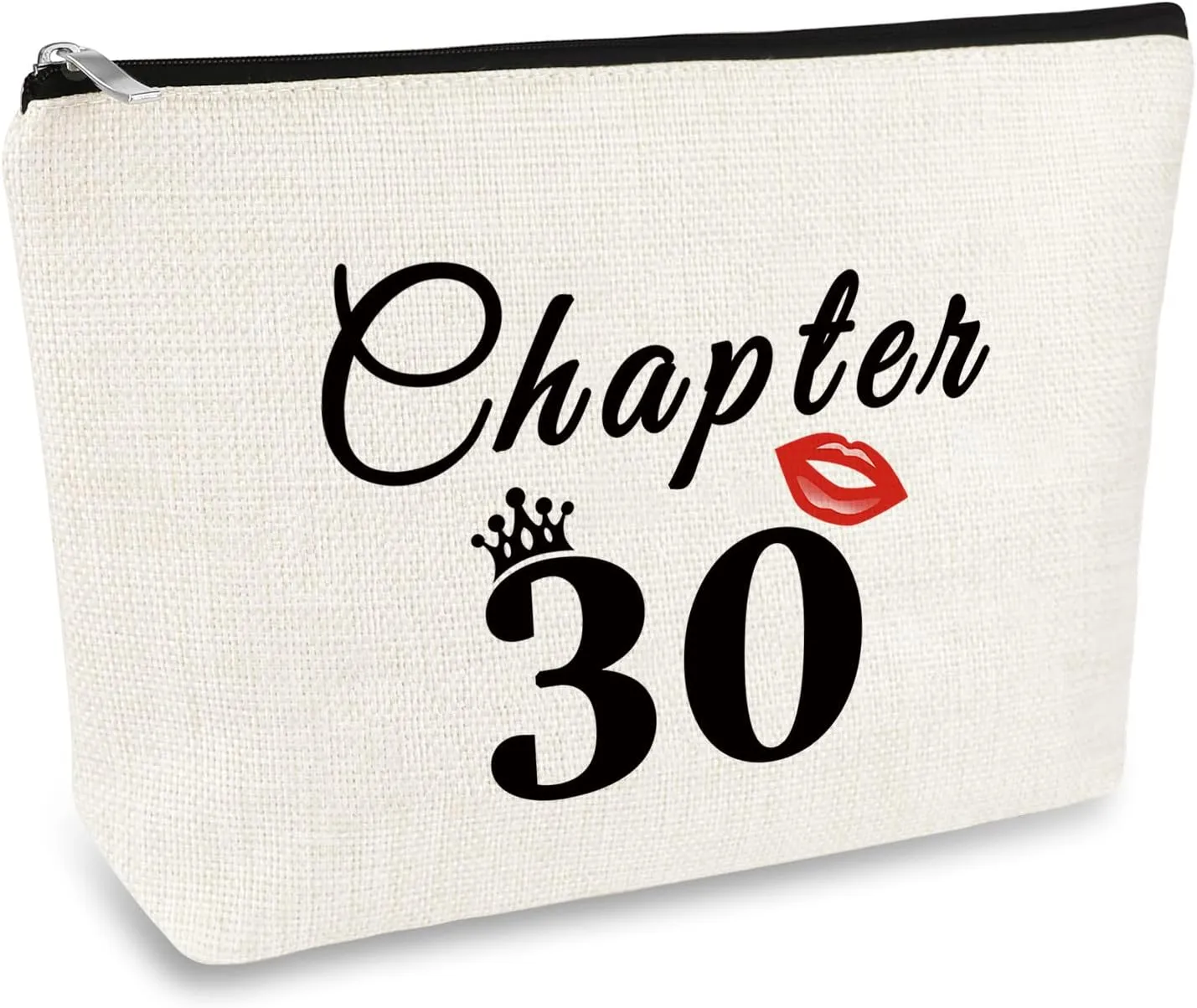 30th Birthday Gifts for Women Makeup Bag 30 Years Old Birthday Gifts for Friend Sister Wife Aunt Coworker Cosmetic Bag 1992 Birthday Gift Ideas Happy Birthday Gifts for Her Travel Cosmetic Pouch