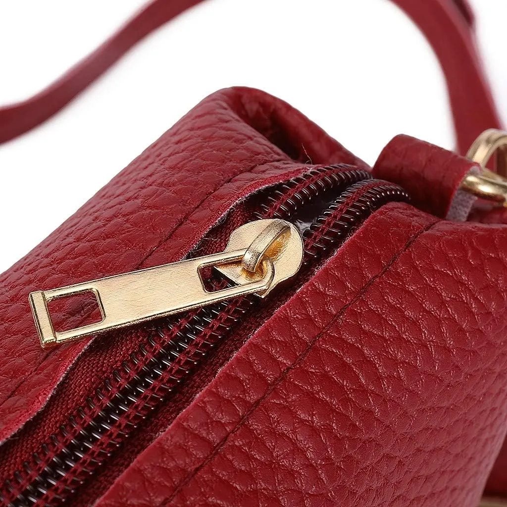 4 Packet Laptop Tote Bag for Women Waterproof Leather Computer Bags Women Business Office Work Bag Briefcase