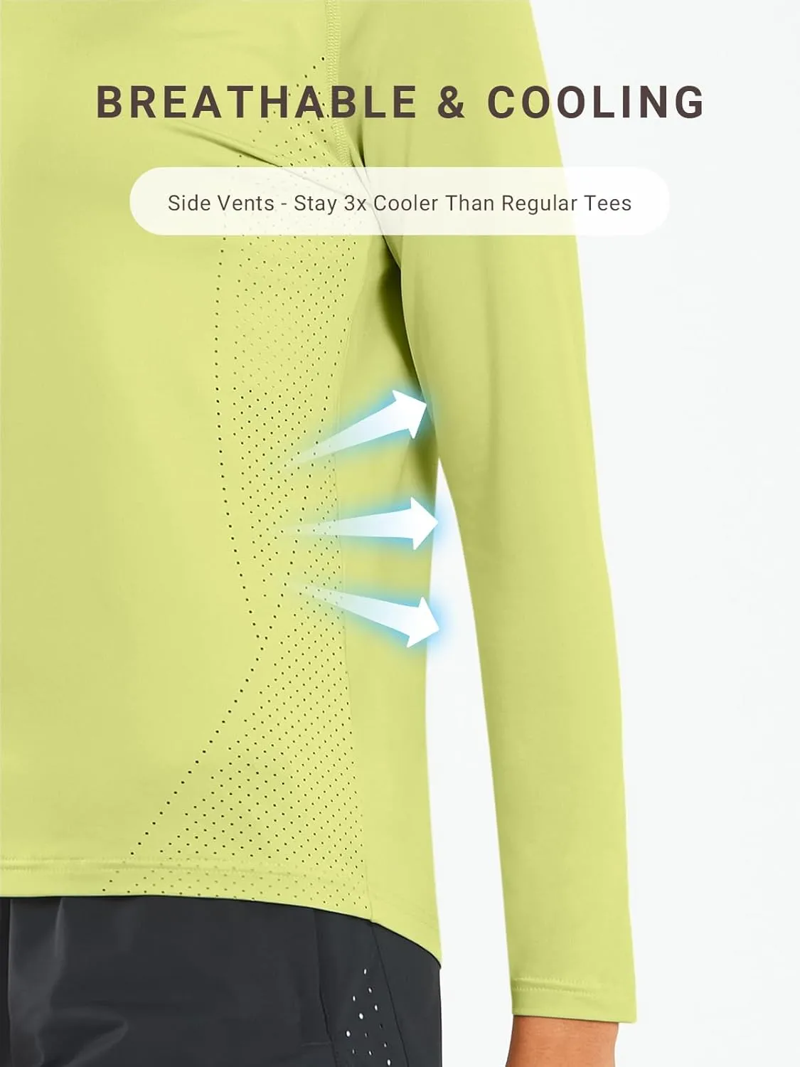 ALLZERO Rash Guard for Women UPF 50  Long Sleeve Sun Shirts Quick Dry SPF Shirts for Workout Hiking Fishing