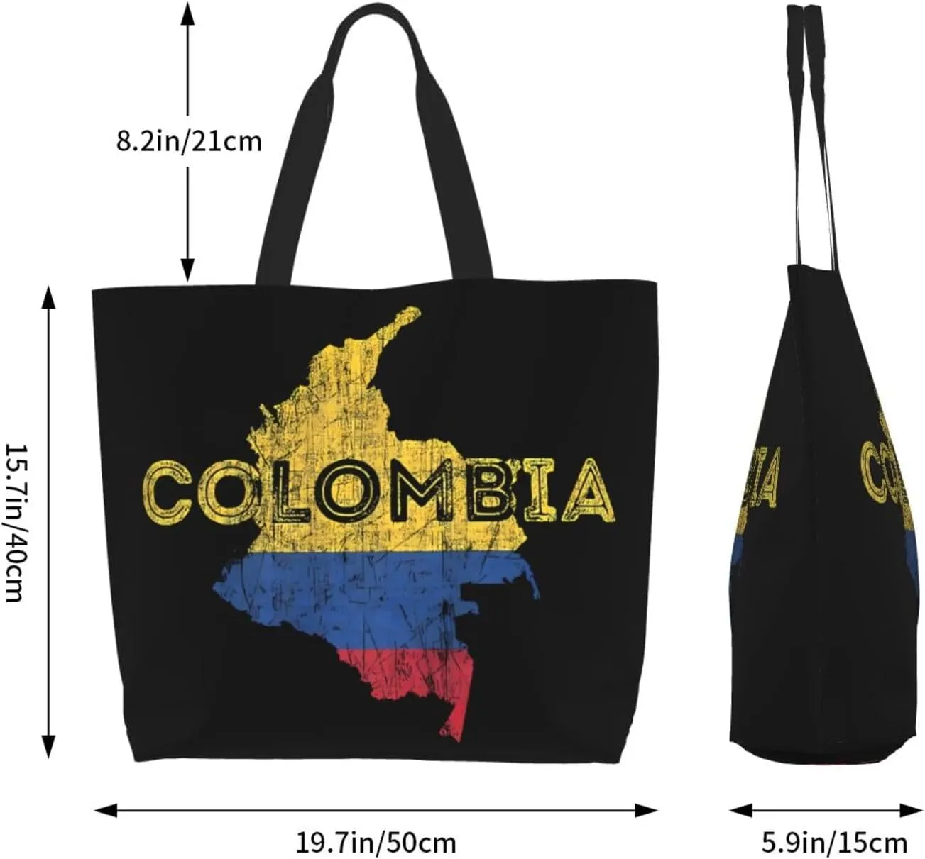 Argentina Flag Women's Tote Bag Large Capacity Single Shoulder Bags Handbag for Shopping Work