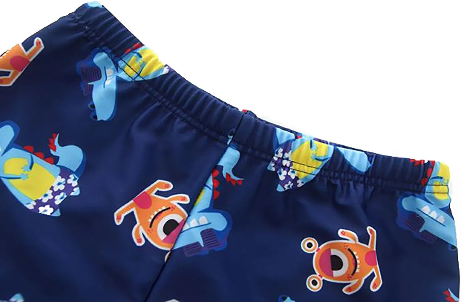 Baby Toddler Boys 3 Pieces Swimsuit Set Boys Swimwear Dinosaur Bathing Suit Rash Guards UPF 50 