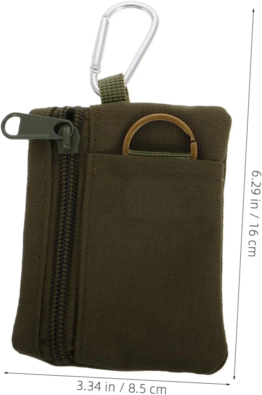 Bag Accessories Multi-purpose Waist Keychain Pouch Mini Coin Purse Hiking Travel Keychain Pouch