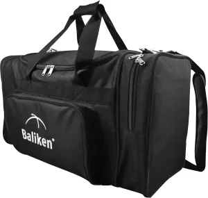 BALIKEN Double Tote Bowling Bag - Holds Two Bowling Balls One Pair of Bowling Shoes Up to Mens 16 Shoes and One Pair Up to Mens 13 Shoes