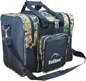 BALIKEN WaLiken Single Bowling Ball Bag- Holds One Bowling Ball One Pair of Bowling Shoes Up to Size 13 Mens Shoes (Fcamo)