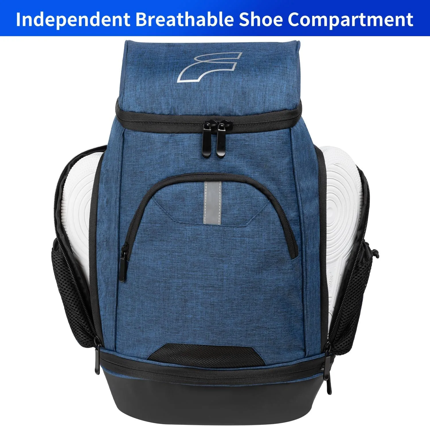 Basketball Backpack Soccer Bags with Fence Hook for Basketball,Soccer Includes Separate Shoes and Ball Compartment