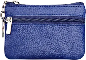 Beach Tote Bag Pouch Leather Women's Purse Zipper Wallet Small Key Mini Ring With Purse For Outdoor Beach Travel U