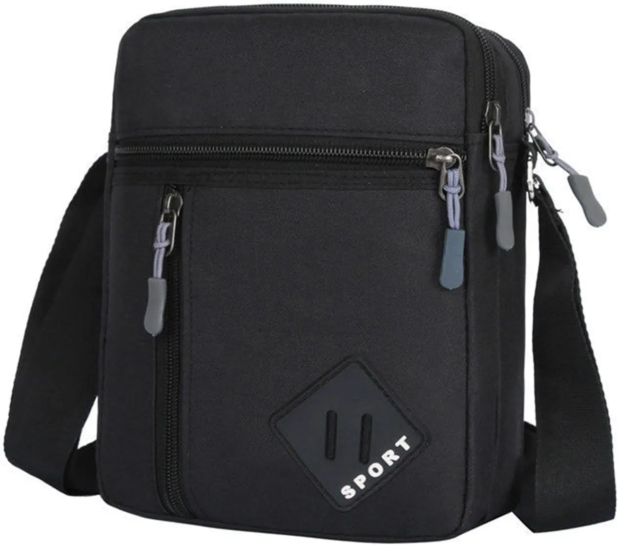 Beach Tote Bag Square Bags Zipper Mini Canvas Shoulder Handbags Sport Messenger Handbag For Outdoor Mens Travel Essential E