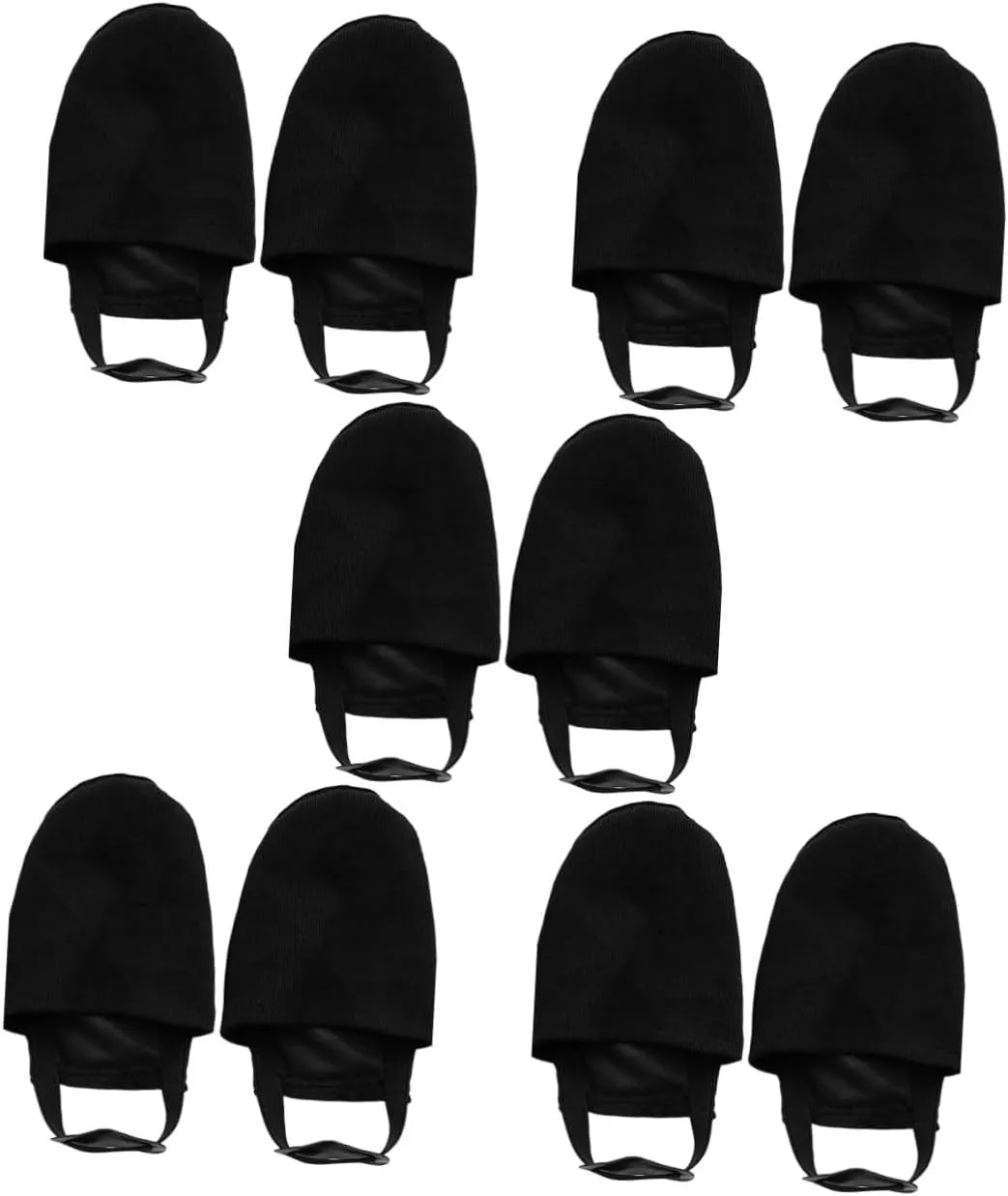BESPORTBLE 5 Pairs Bowling Shoe Sliding Mat Boys and Girls Bowling Shoes Slider Cover