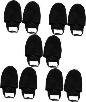 BESPORTBLE 5 Pairs Bowling Shoe Sliding Mat Boys and Girls Bowling Shoes Slider Cover