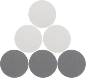 BESPORTBLE Bowling Ball Sanding Pad 6pcs Cleaning Accessories Polishing Pad Portable Durable for Bowlers
