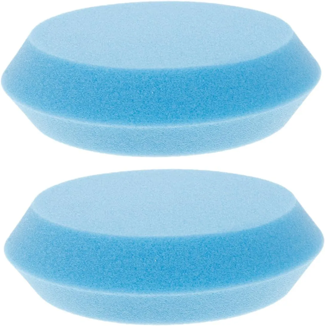 Bowling Ball Sanding Pad 2pcs Blue Bowling Cleaning Pads Bowling Accessories for Bowlers
