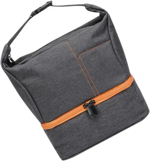 Camera Bag Insert Grid Design Shoulder Handheld Oxford Cloth Material Large Storage for Accessories