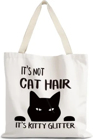 Canvas Tote Bag Aesthetic,Zoon Cow Dog Cat Tote Bag,Gifts for Women Canvas Tote Bags