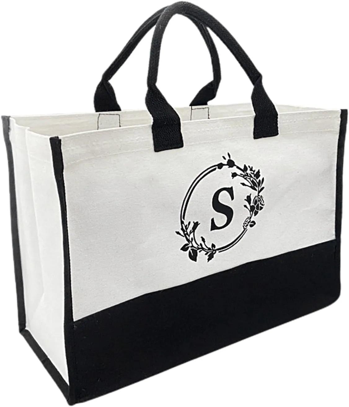 Canvas Tote Bag Beach Jute Bag Present For Women Holiday Friends Birthday Gift Beach Wedding Cute Handbags for Women