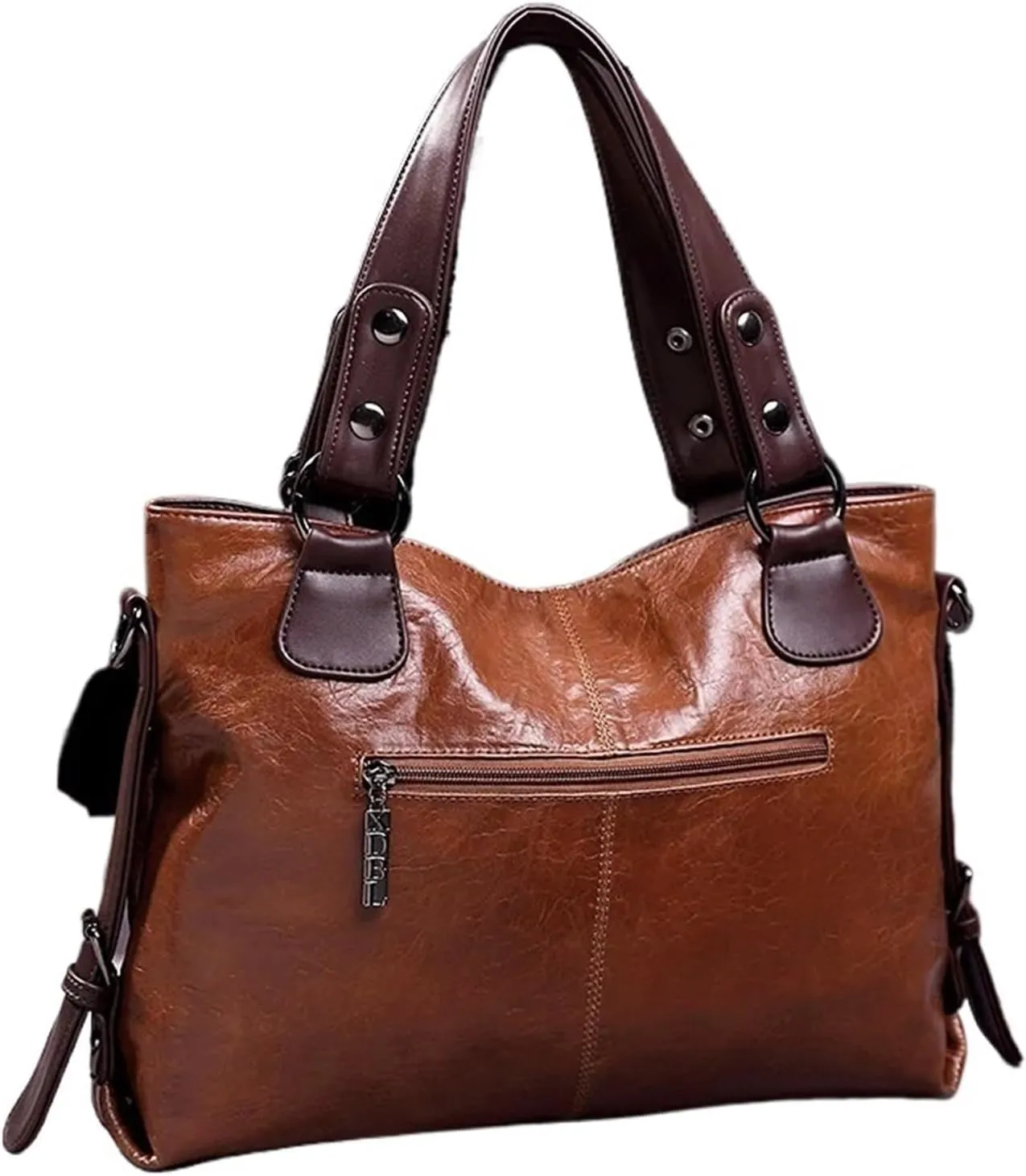 Casual Tote Bag Women Handbags Soft Leather Shoulder Bags Vintage Big Capacity Crossbody Hand Bag For Ladies