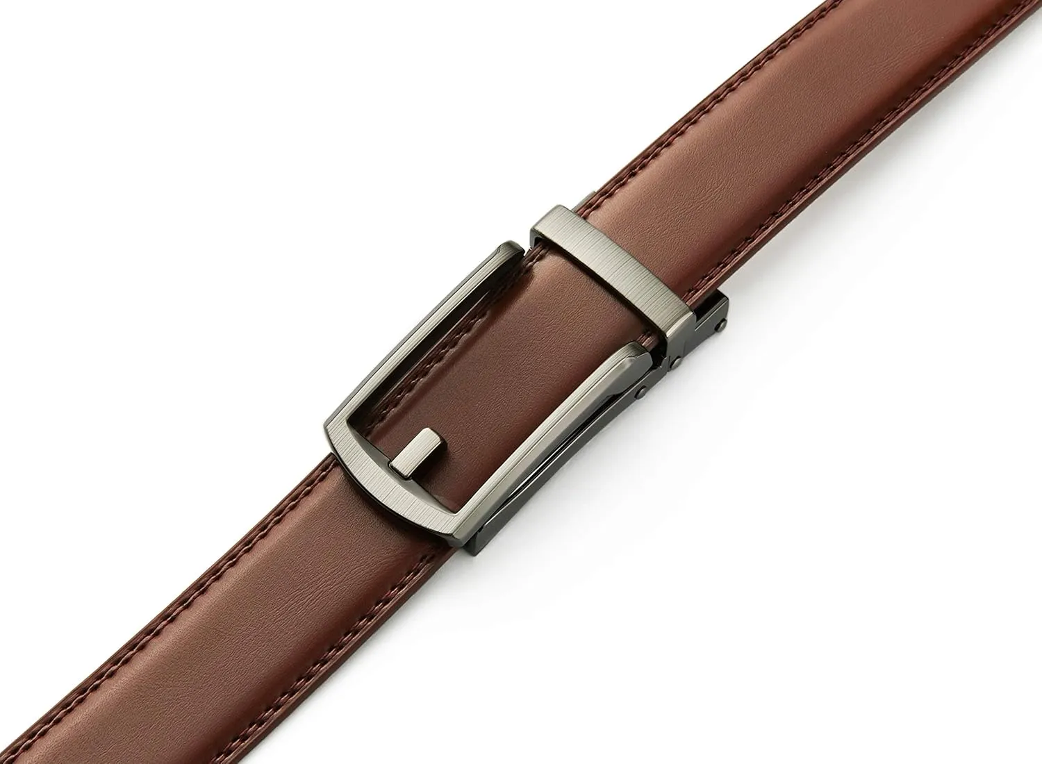 CHAOREN Mens Dress Belt - Ratchet Belt Leather 1 1/4" Comfort Click - Perfect Companion to Mens Dress Shoes