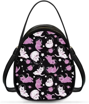 Crossbody Bags for Women, Graces Leather Bags for Women Vintage Retro Crossbody Handbag Ladies Fashion Bags