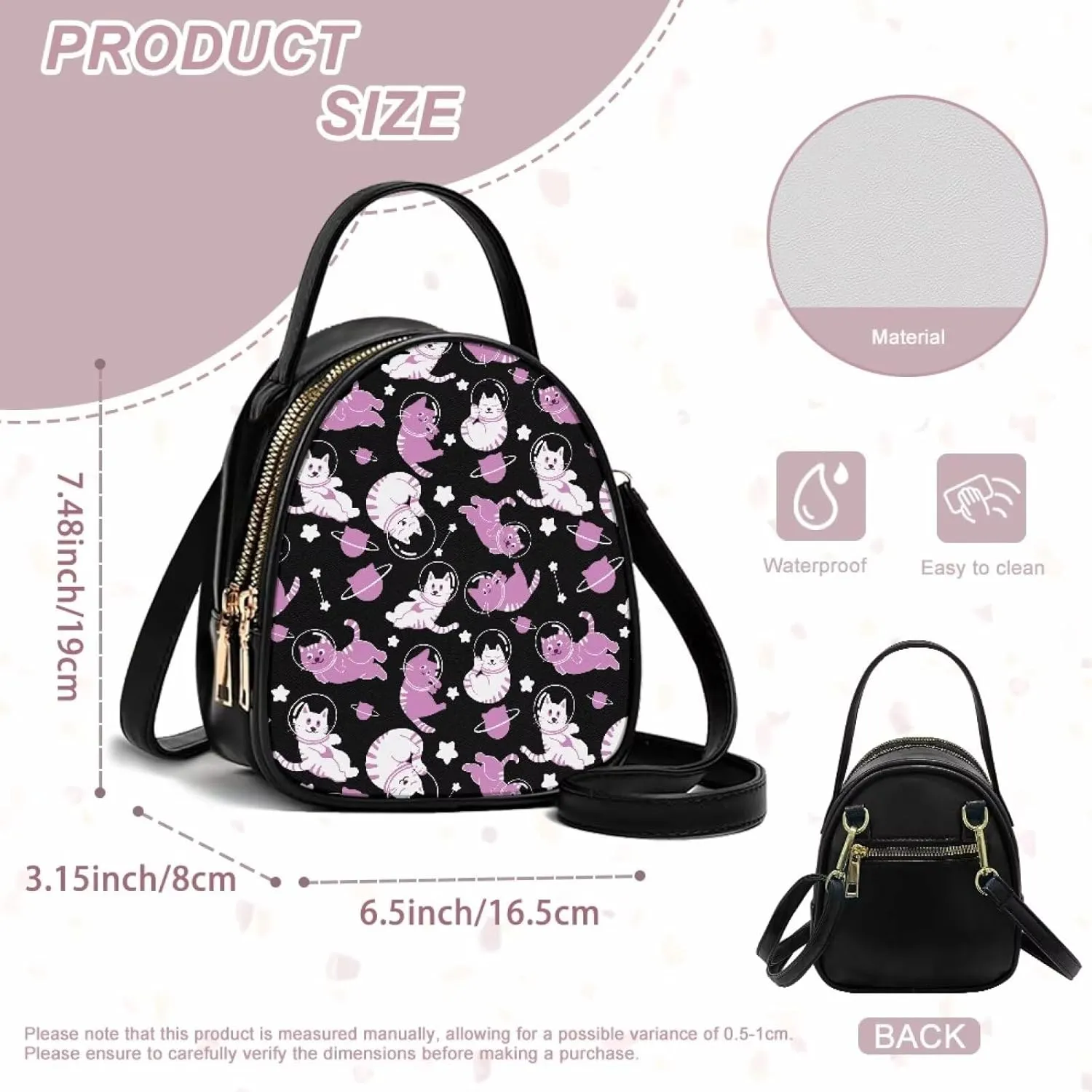 Crossbody Bags for Women, Graces Leather Bags for Women Vintage Retro Crossbody Handbag Ladies Fashion Bags