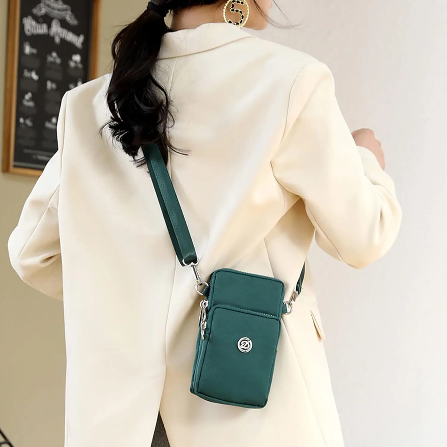 Crossbody Waterproof Trendy Bag for Men Women Fashion Purses with Pockets and Compartments Camera Shoulder Bag
