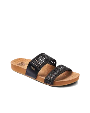 Cushion Woven Vista Sandals in Black