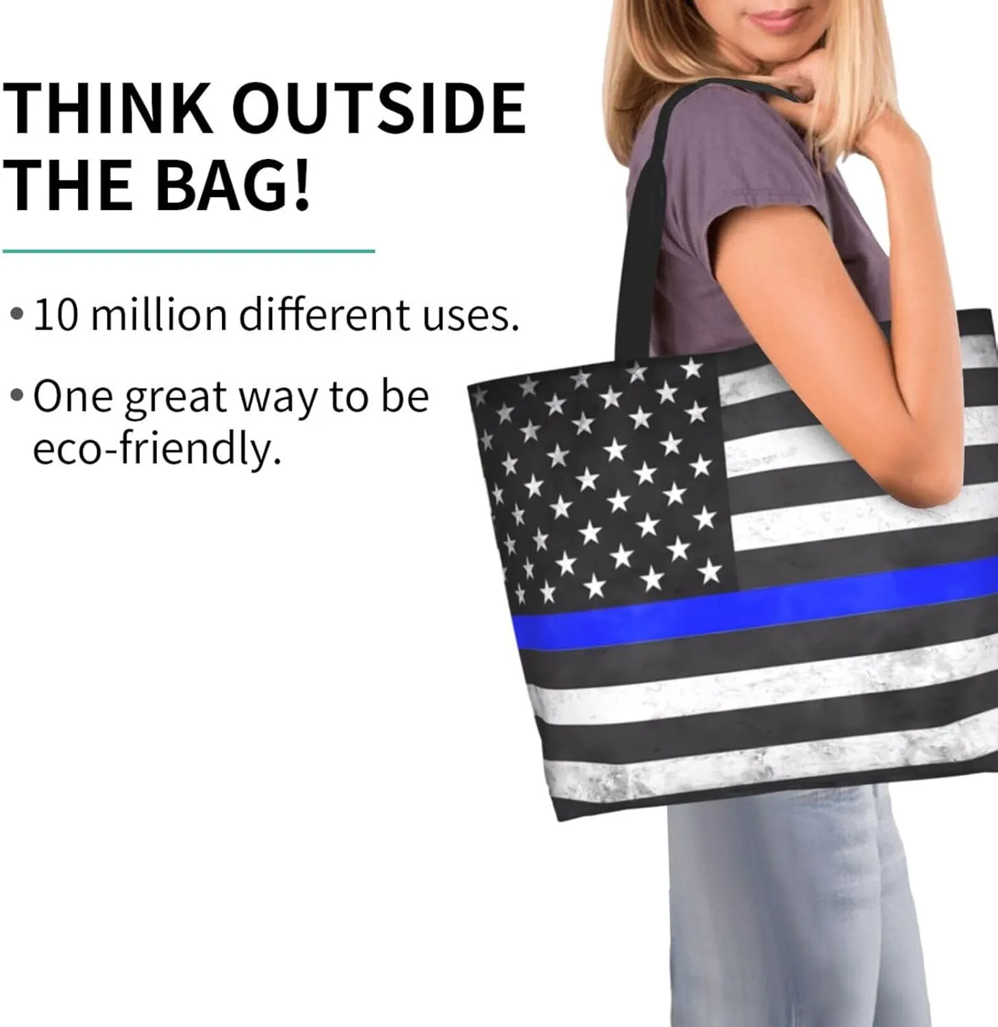 Dirt Track Lights Flag Motocross Women's Tote Bag Large Capacity Single Shoulder Bags Handbag for Shopping Work