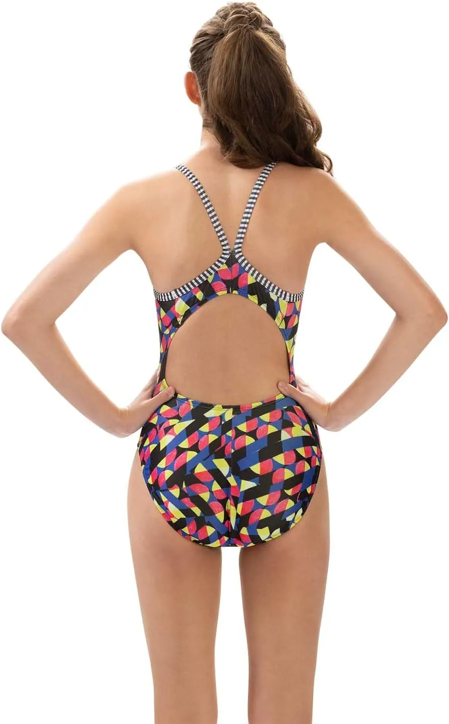 Dolfin Uglies One Piece Swimsuit - Athletic Practice Swimwear for Training, Sports, and Fitness