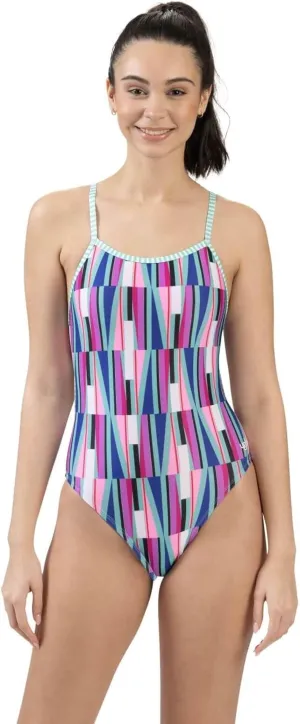Dolfin Uglies Women's One Piece Swimsuit - Athletic String Back Training Swimsuit
