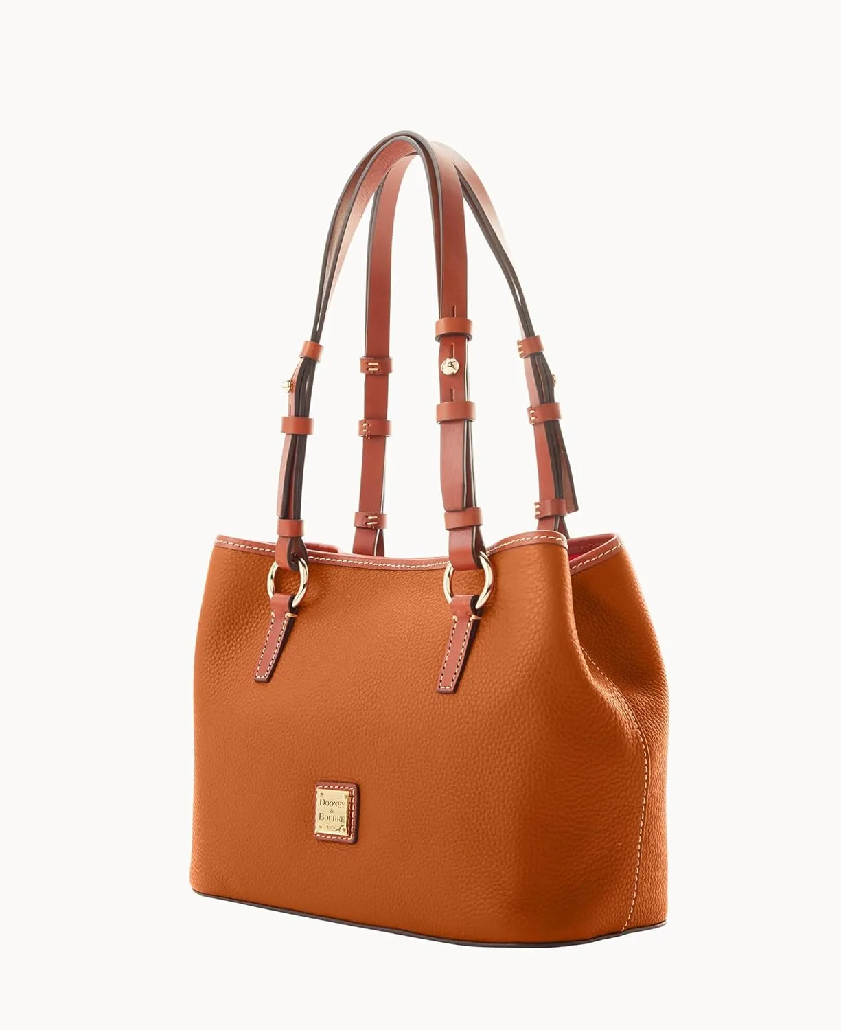 Dooney & Bourke Handbags and Accessories, Pebble Grain Leather Briana Small Shoulder Bag with Wristlet Pouch