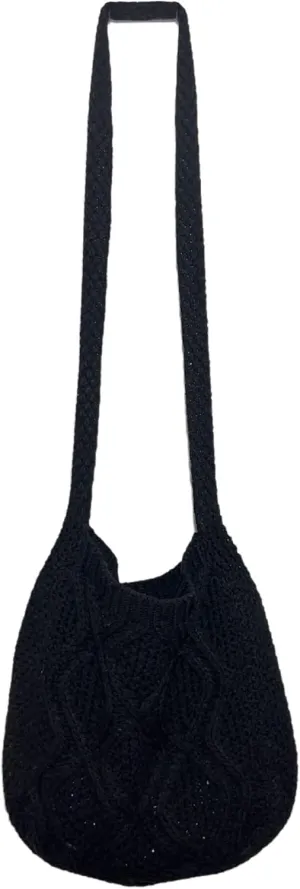 Fairy Grunge Aesthetic Accessories Grunge Bag Crochet Tote Bags Shoulder Bag for Women