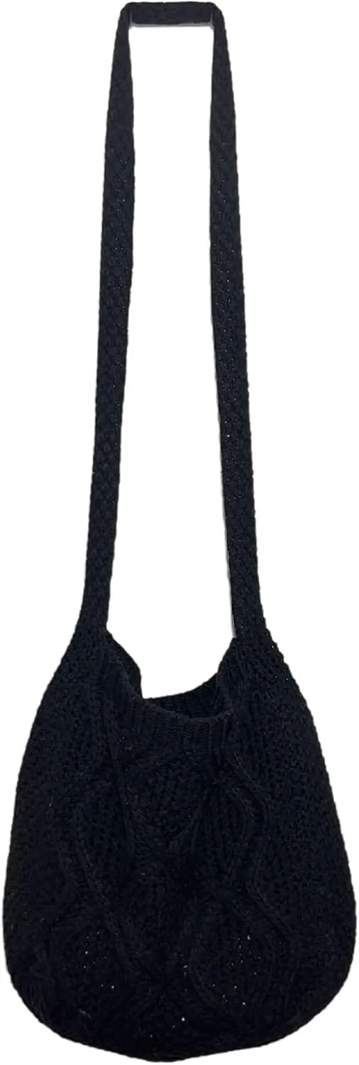 Fairy Grunge Aesthetic Accessories Grunge Bag Crochet Tote Bags Shoulder Bag for Women