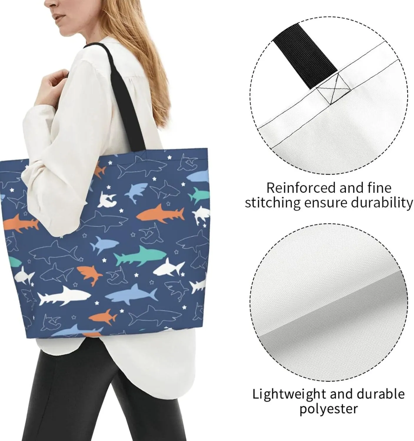 Flame Hockey Puck Women's Tote Bag Large Capacity Single Shoulder Bags Handbag for Shopping Work
