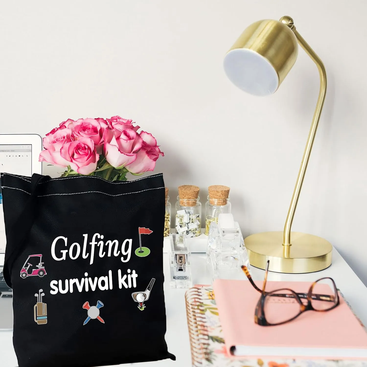 Golfing Survival Kit Makeup Bag Golfing Gift Golf Accessories Gift for Mom Golfer Humor