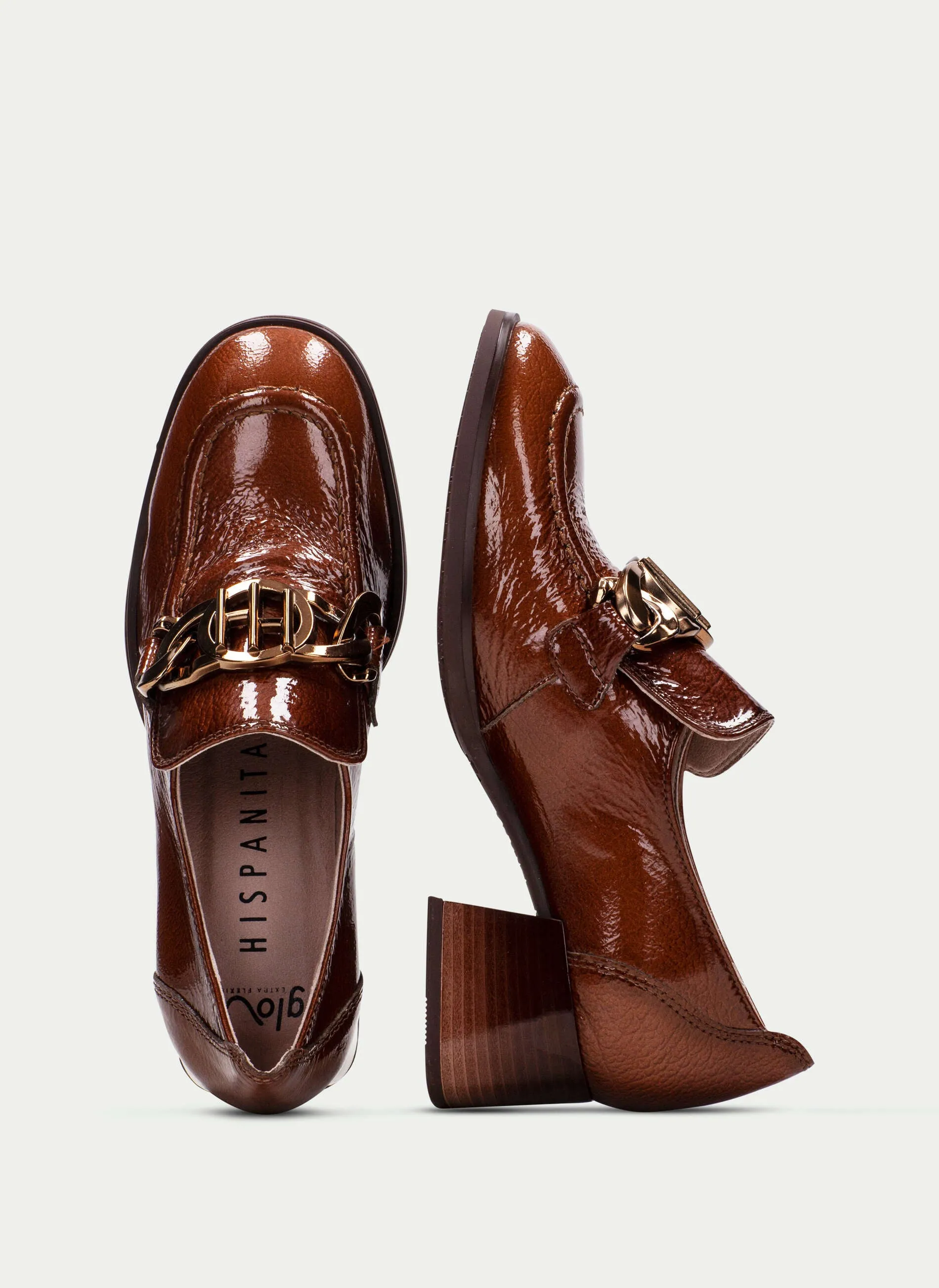 Hispanitas Charlize Leather Moccasin