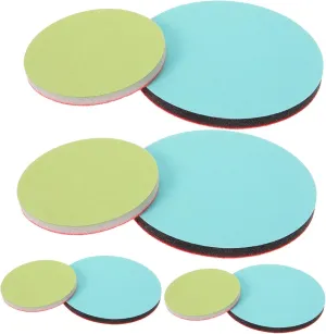 Housoutil Ensures Homogeneous Grit Distribution 8pcs Bowling Sanding Pads Sponge Sandpaper Bowling Accessories