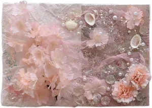 Ita Bag Decoration Accessories DIY Ita Bag Pins Background Paper Filler Accessories (Blossoming material pack)