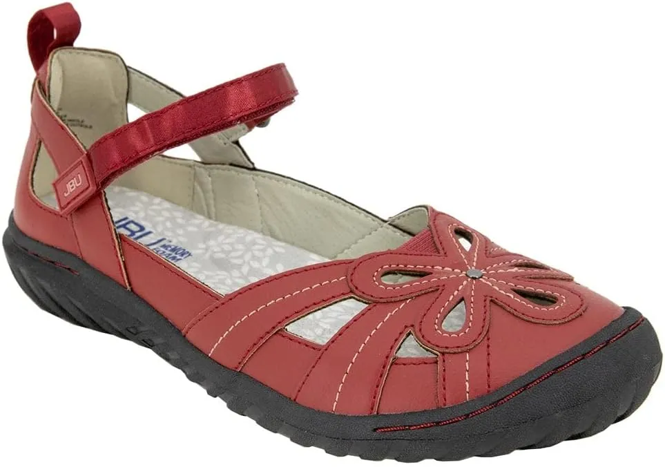 JBU Magnolia Womens Comfort Casual Classic Mary Jane Flats Fashion Shoes