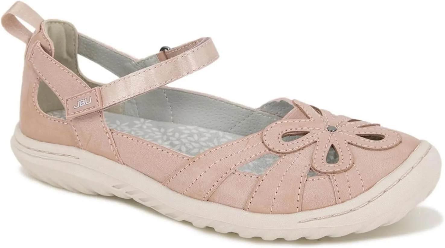 JBU Magnolia Womens Comfort Casual Classic Mary Jane Flats Fashion Shoes
