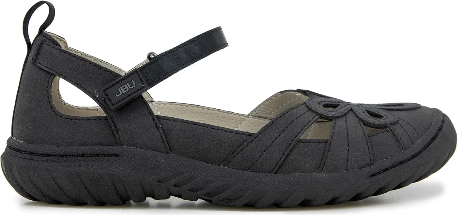 JBU Magnolia Womens Comfort Casual Classic Mary Jane Flats Fashion Shoes