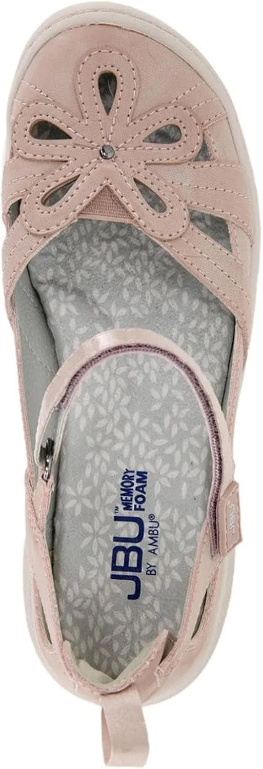 JBU Magnolia Womens Comfort Casual Classic Mary Jane Flats Fashion Shoes