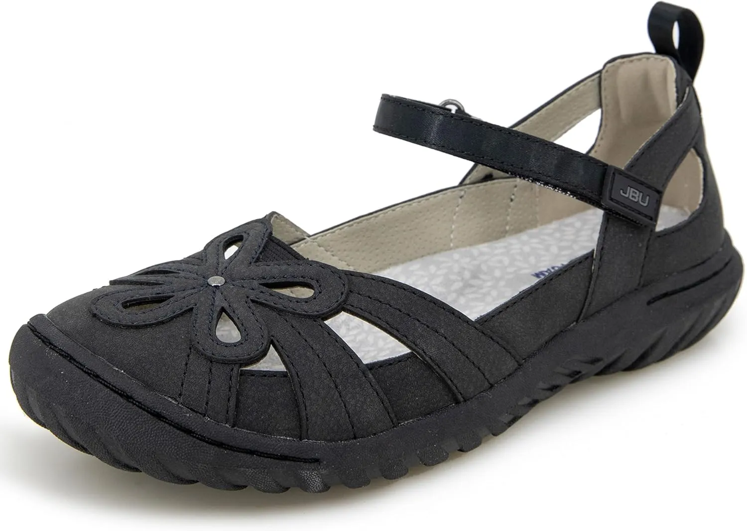 JBU Magnolia Womens Comfort Casual Classic Mary Jane Flats Fashion Shoes