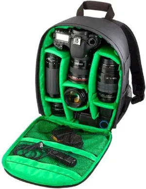 jojofuny Camera Backpack Bag Dslr Case for Dslr Camera Travel Small Bag Padded Dividers