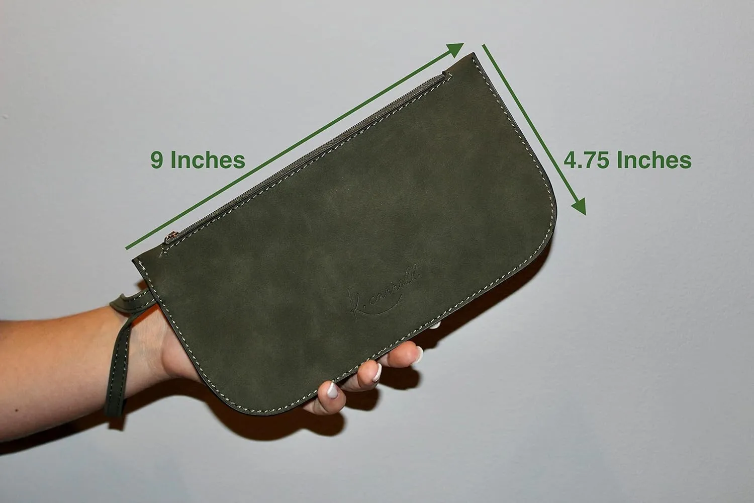 K. Carroll Accessories Faux Suede Wristlet