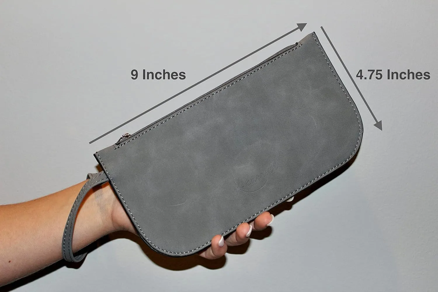 K. Carroll Accessories Faux Suede Wristlet