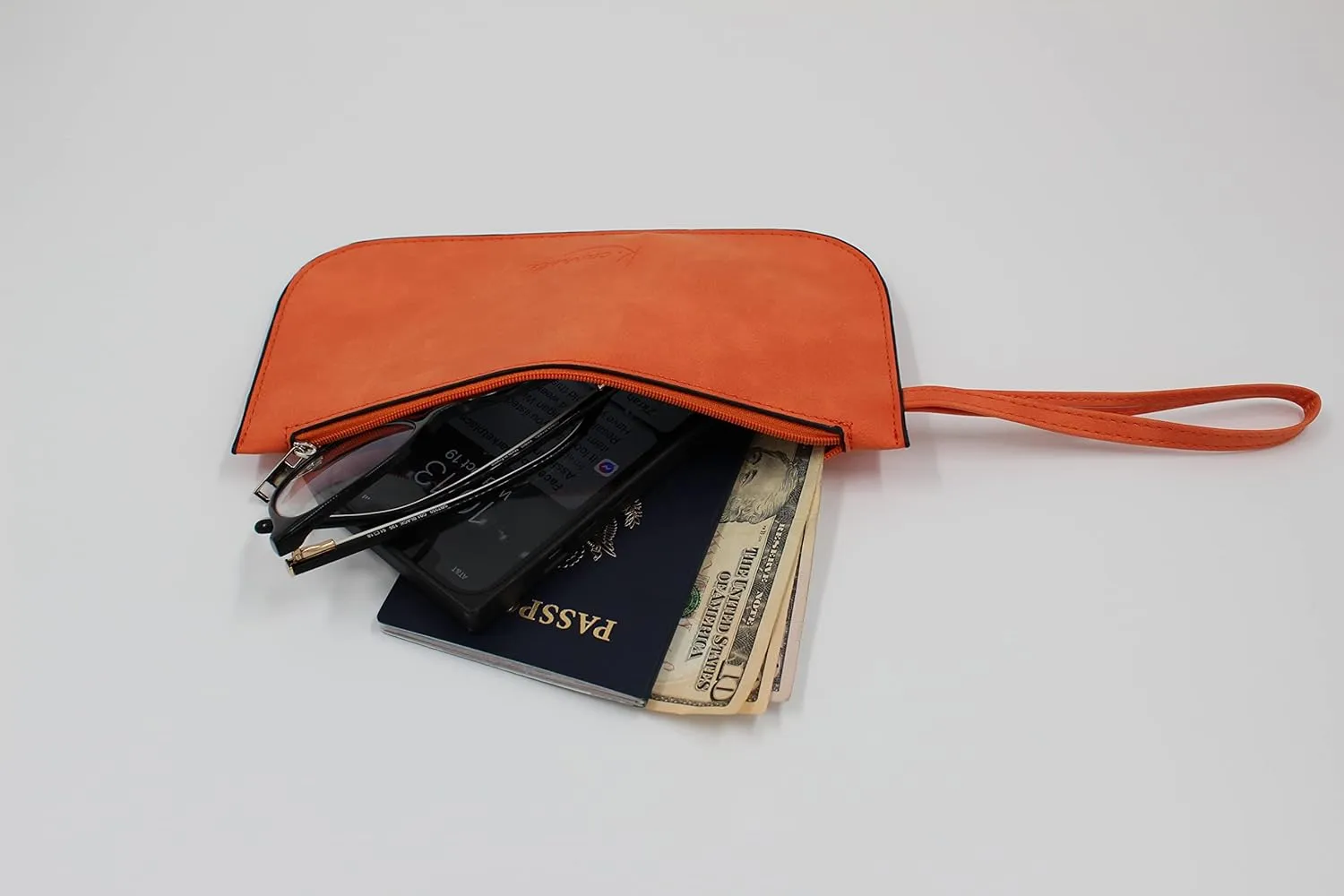 K. Carroll Accessories Faux Suede Wristlet
