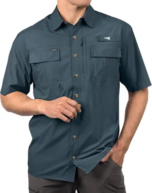 KastKing ReKon Men's Fishing Shirts, Well Made, Quick-Dry Short & Long Sleeve Hiking Beach Shirts, Sun Protection