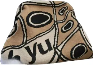 Knit Evening Party Clutch Purses Women Y2k Accessories Mini Handbag Beach 2025 Summer Fashion Trends
