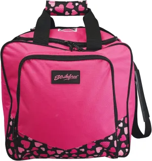 KR Strikeforce Krest Single Bowling Ball Tote Bag Holds One Bowling Ball and Shoes Up to Size 14