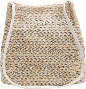 Large Insulated Tote Bag Big Bags Handmade Woven Tote Travel Handbags Shopping Hand Bags Hand Bags