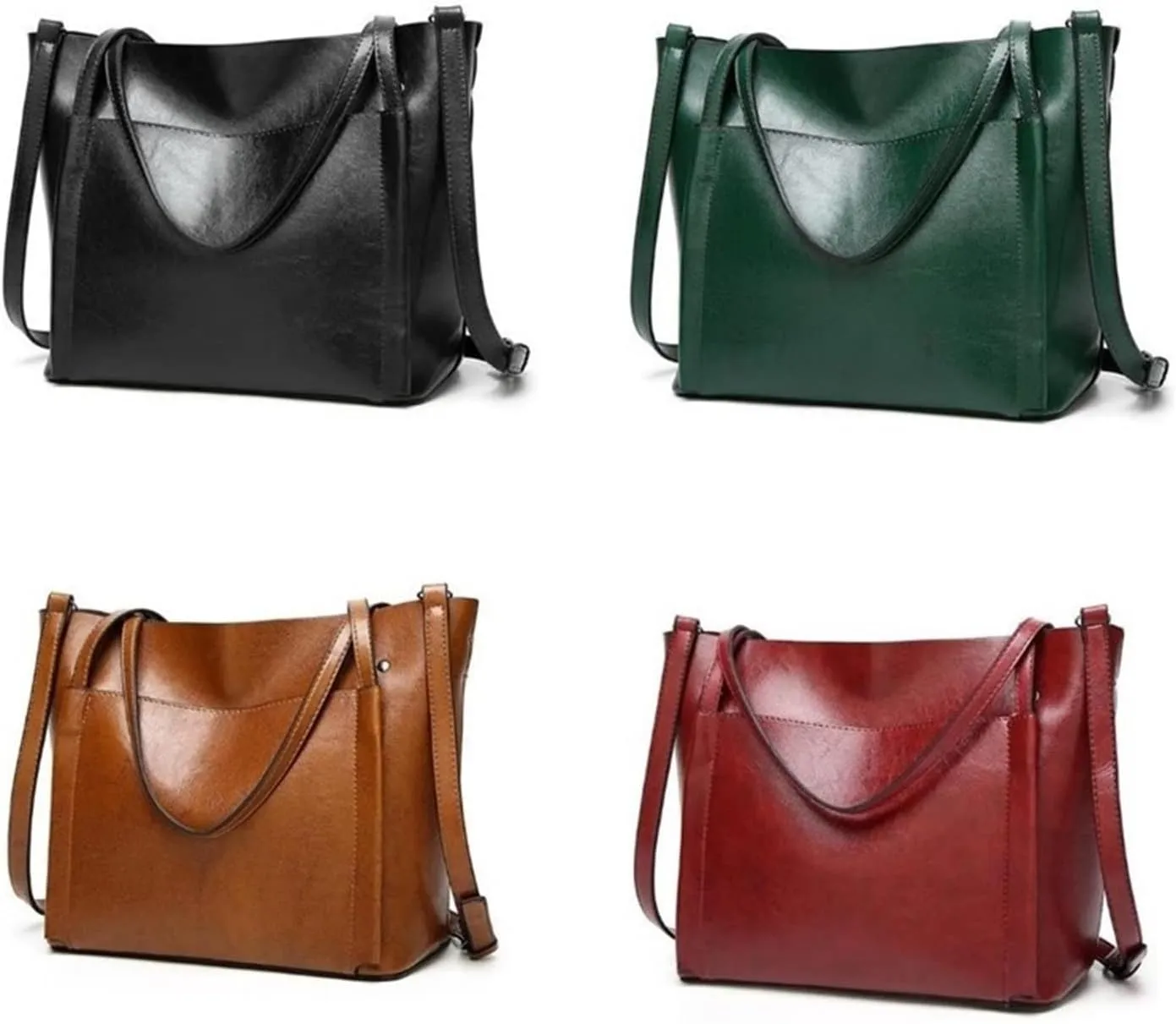 Large Soft Leather Bag For Women Handbags Ladies Crossbody Bags For Women Shoulder Bags Female Big Tote Bag